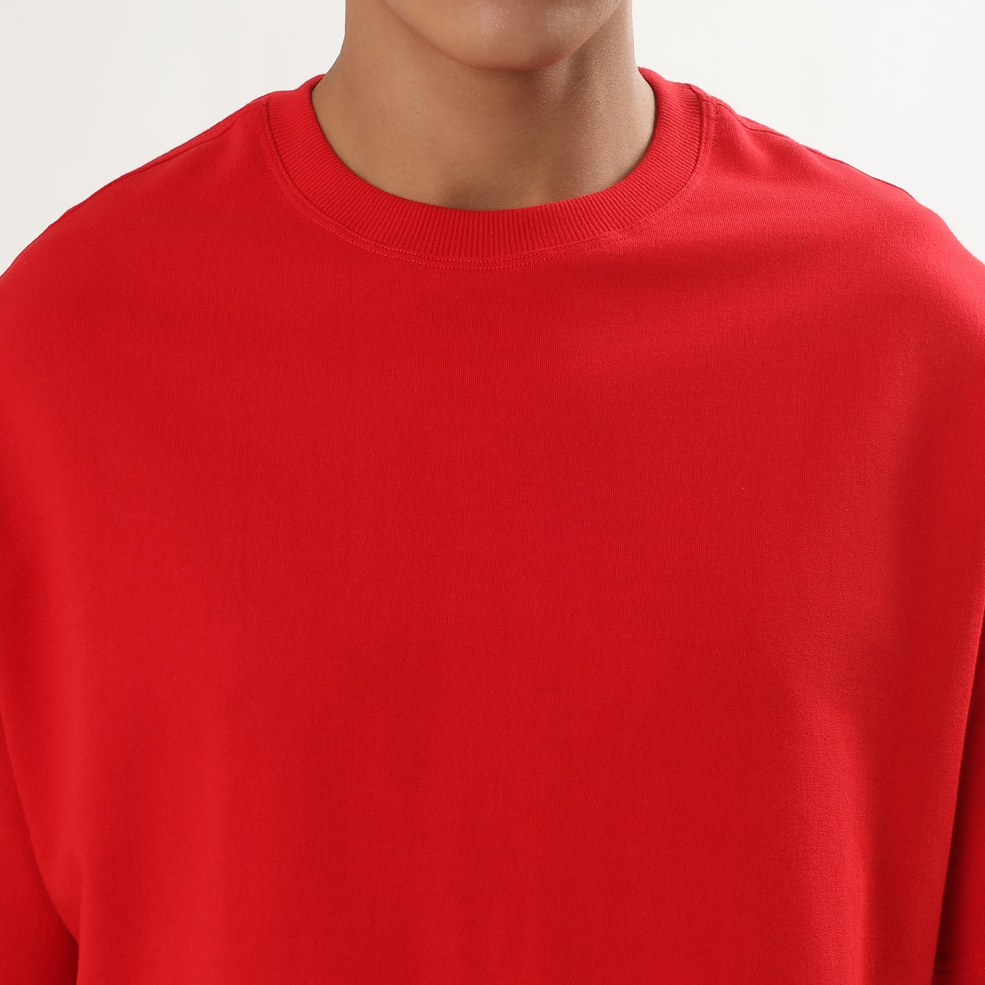 Red tee-shirt men