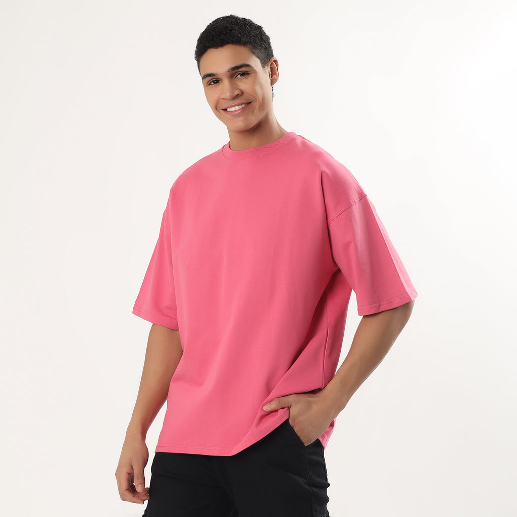 Pink t-shirt men