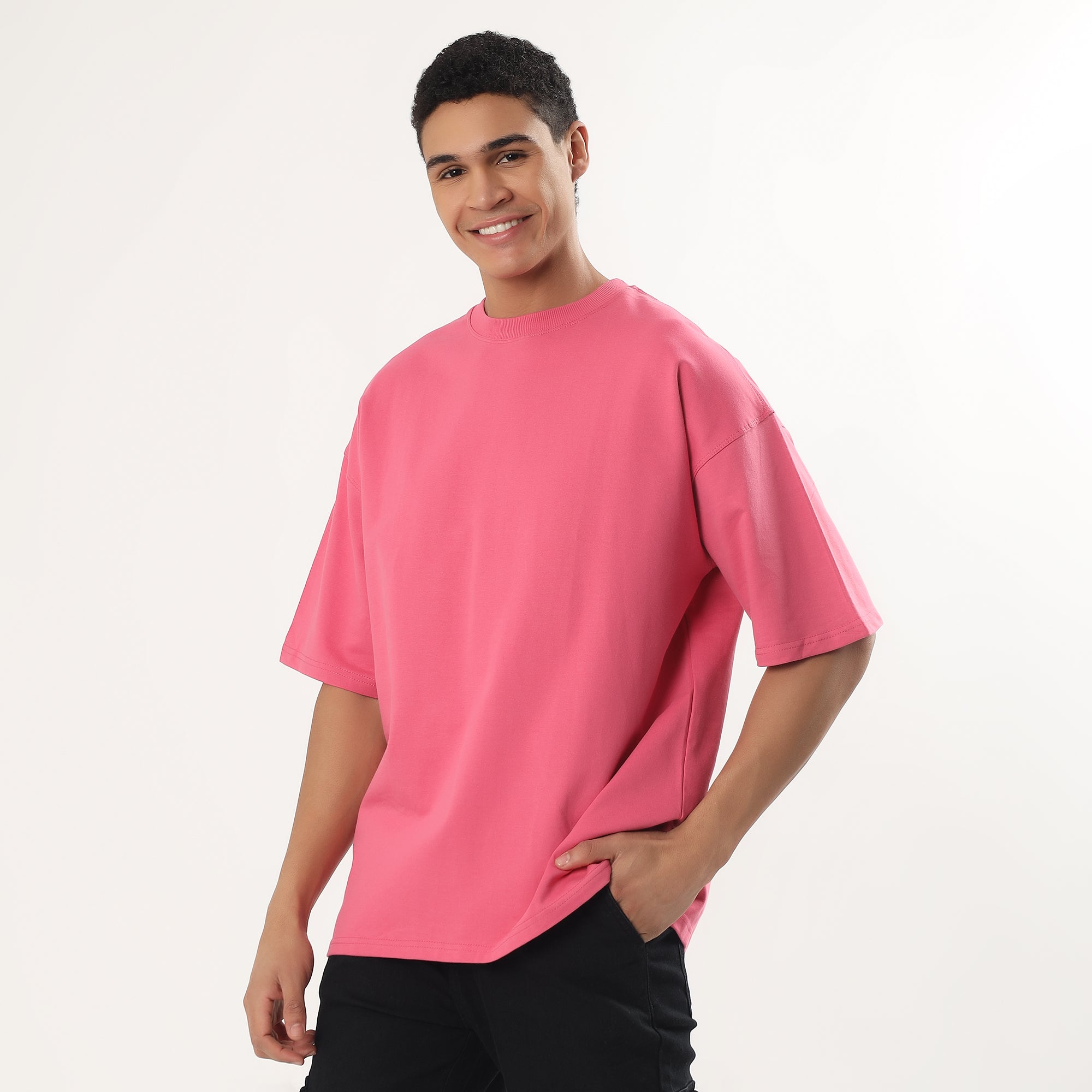 Pink t-shirt men
