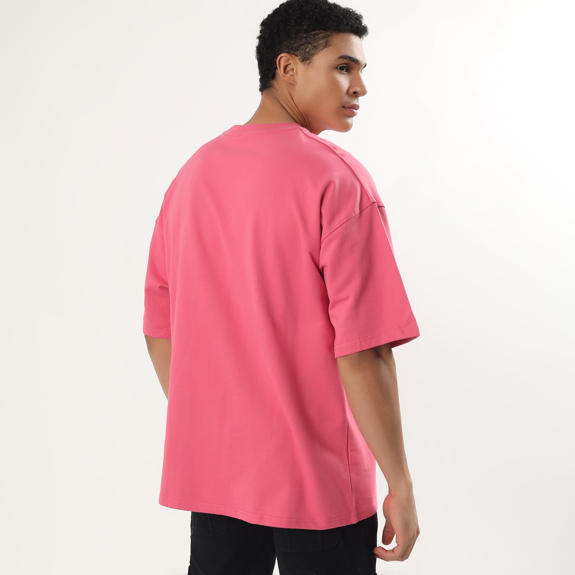 Pink t-shirt men