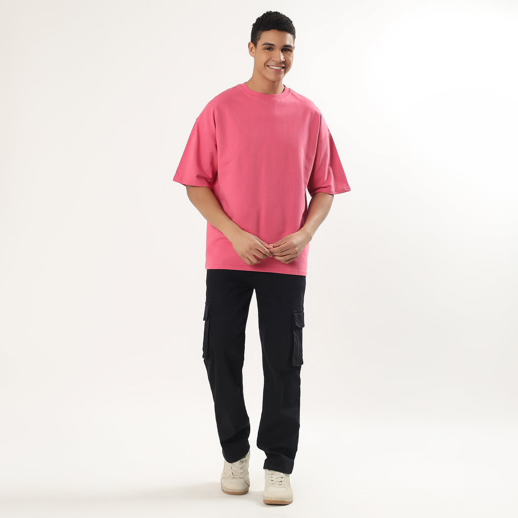 Pink t-shirt men
