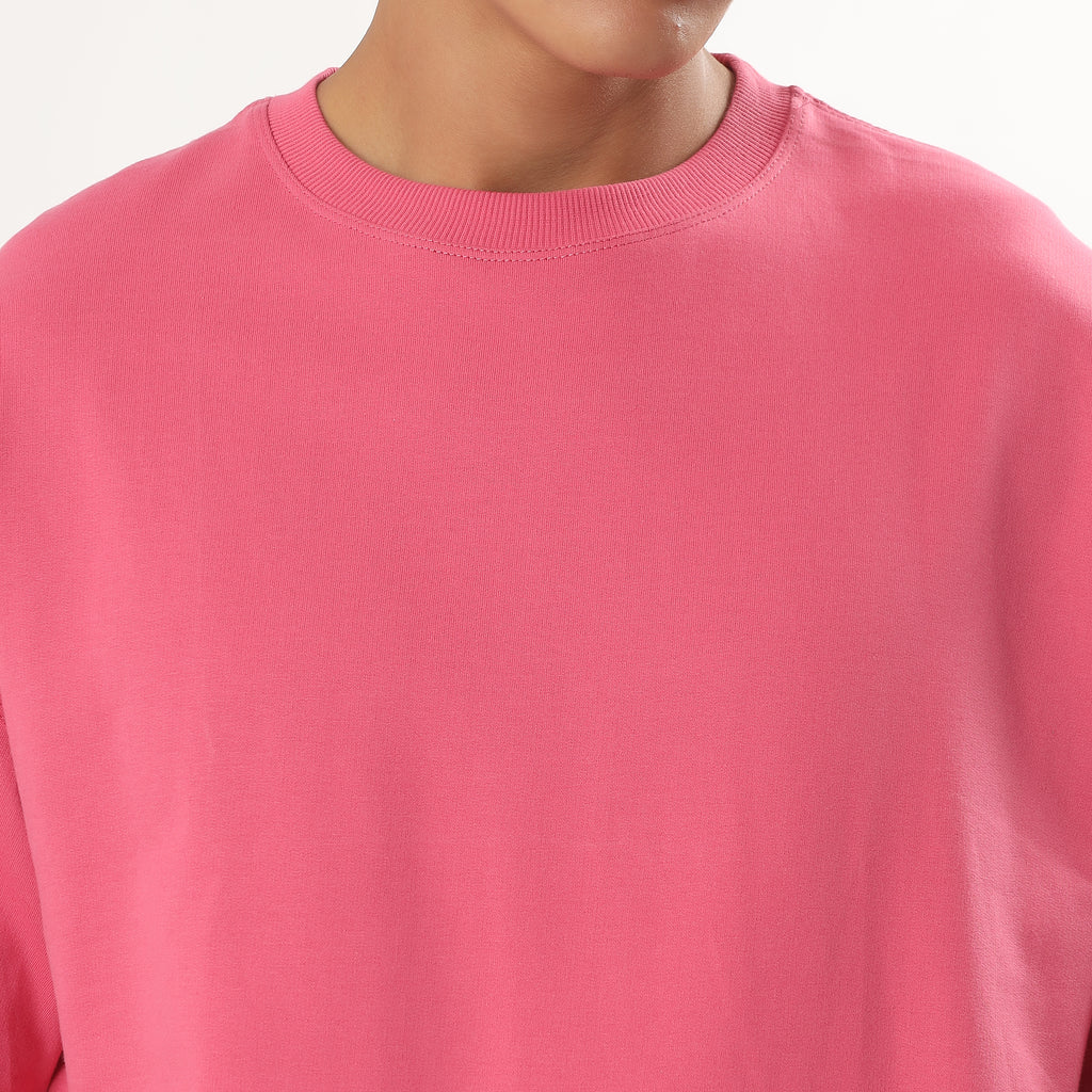 Pink t-shirt men