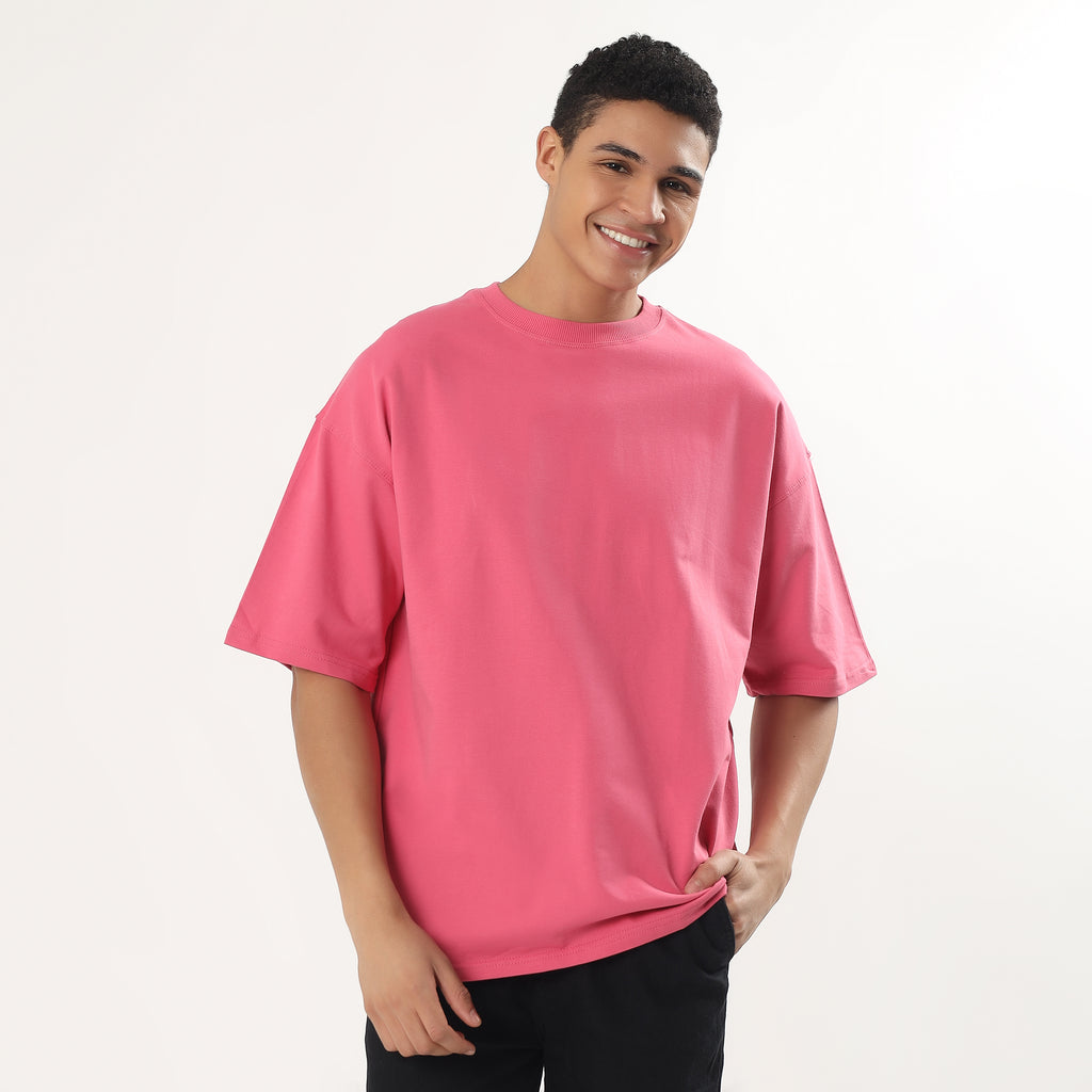 Pink t-shirt men