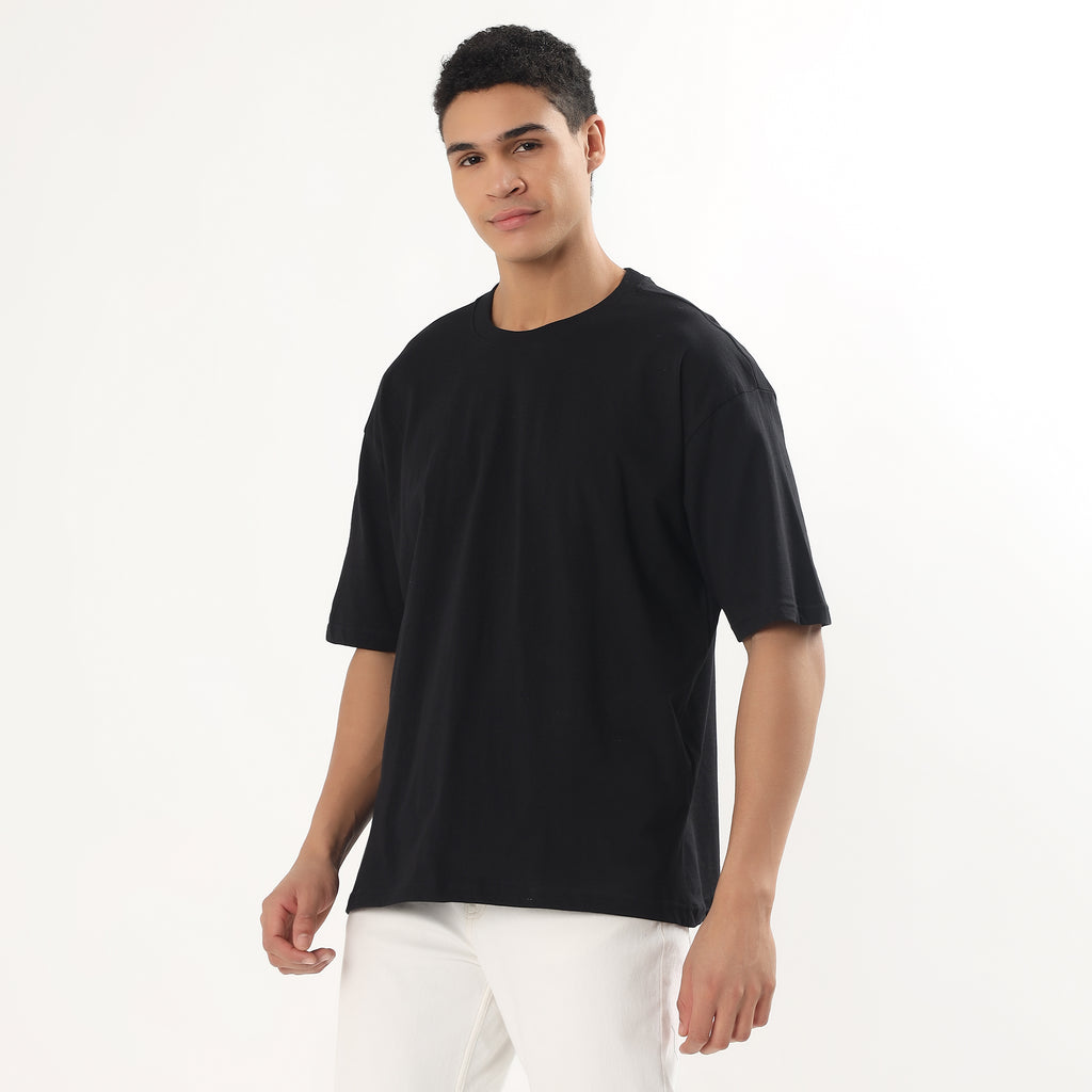 Black t-shirt men