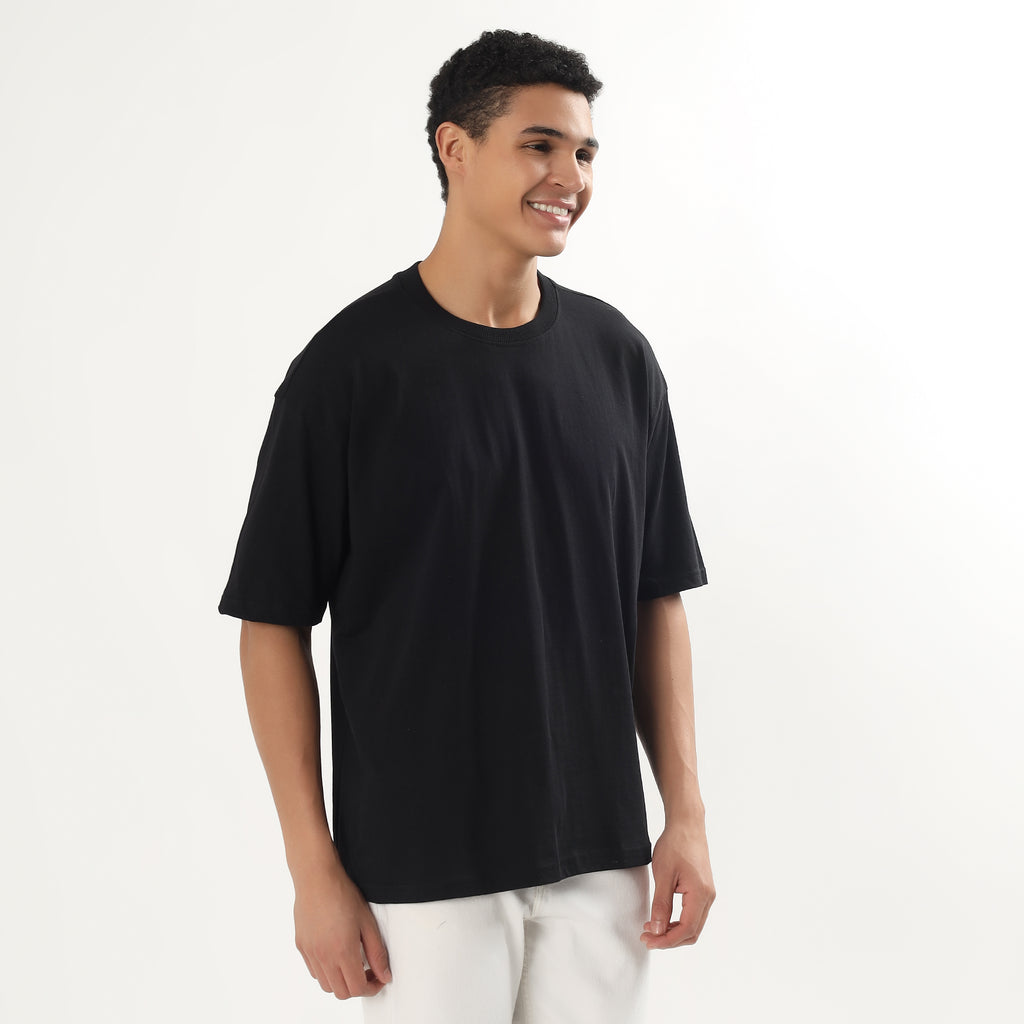Black t-shirt men