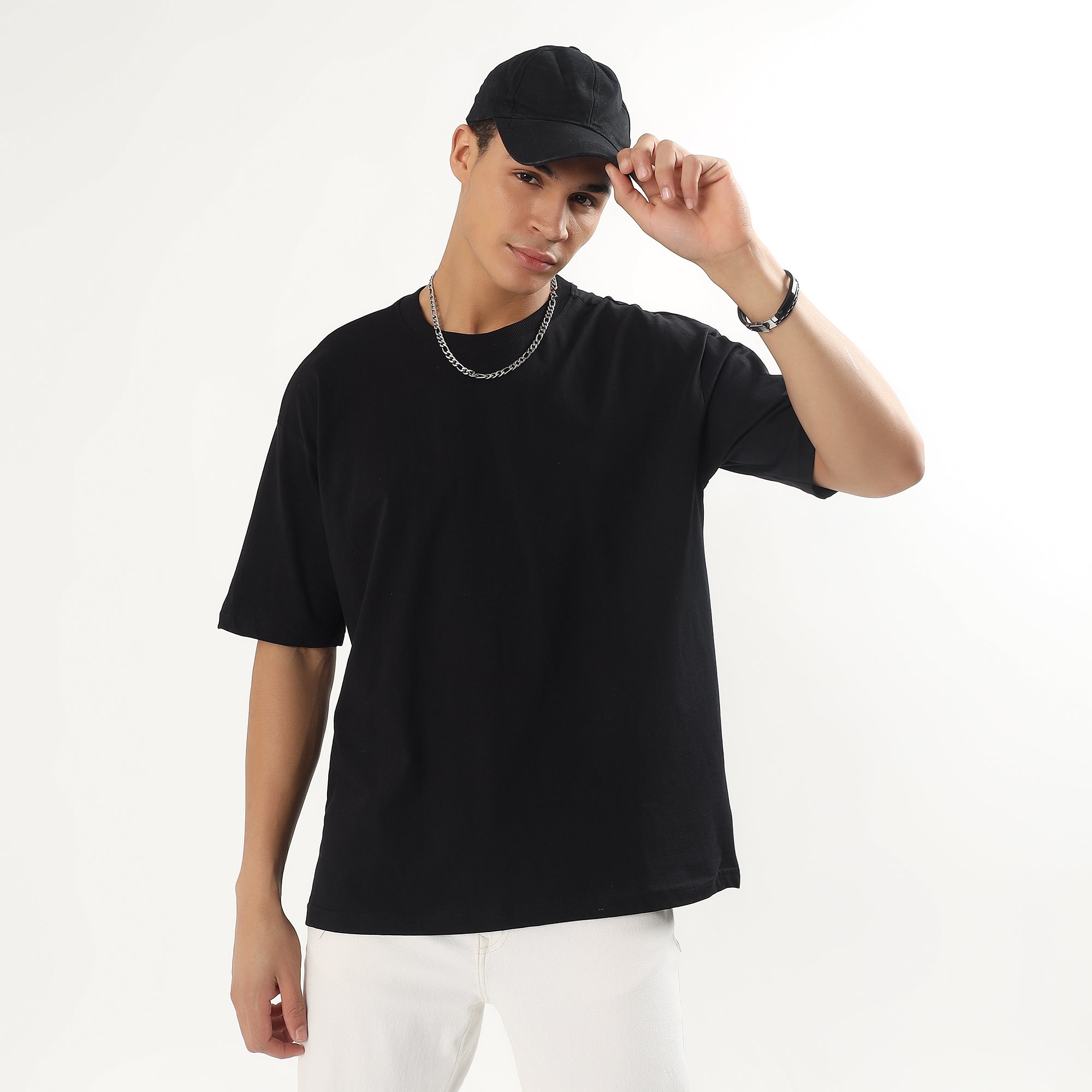 Black t-shirt men