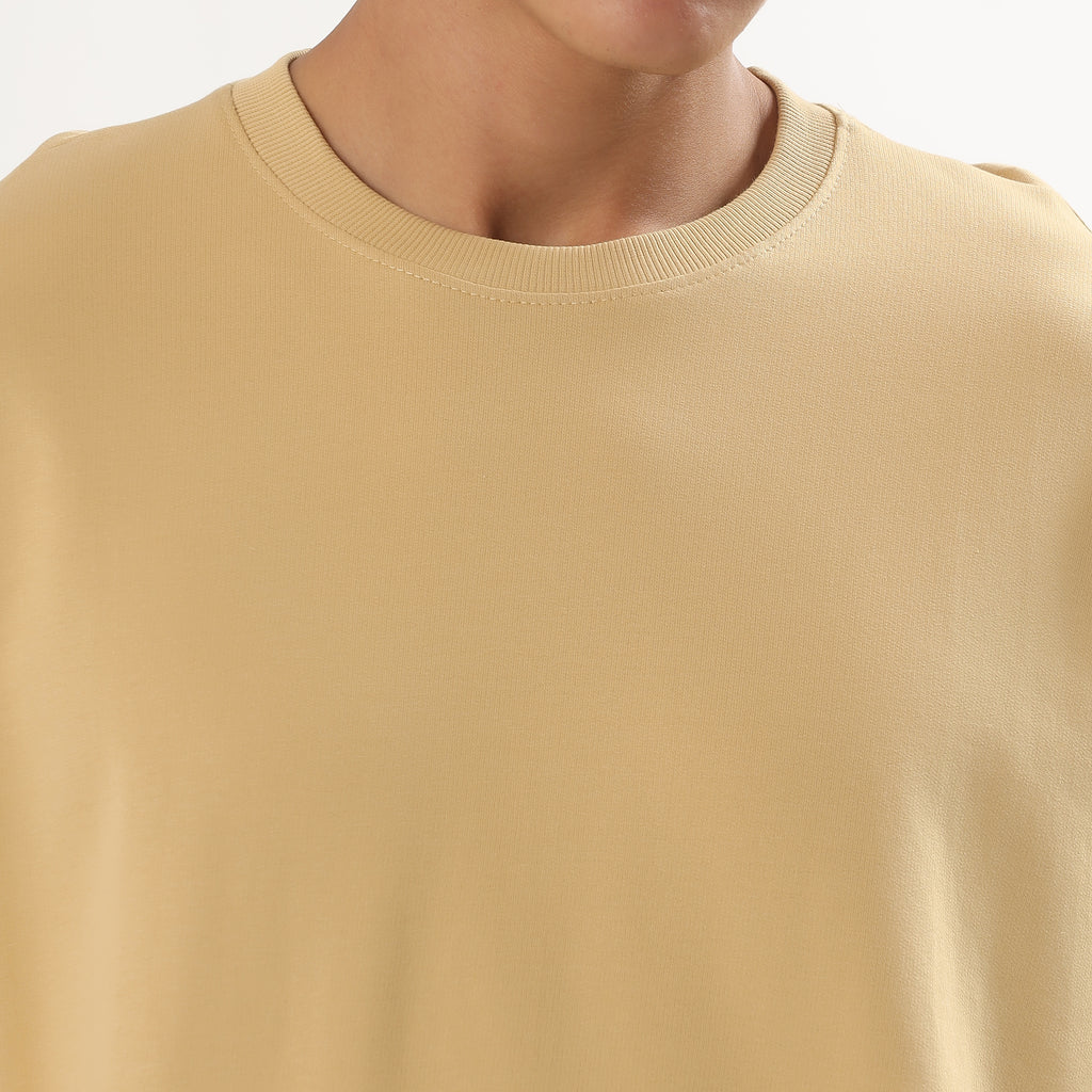 Biege t-shirt men
