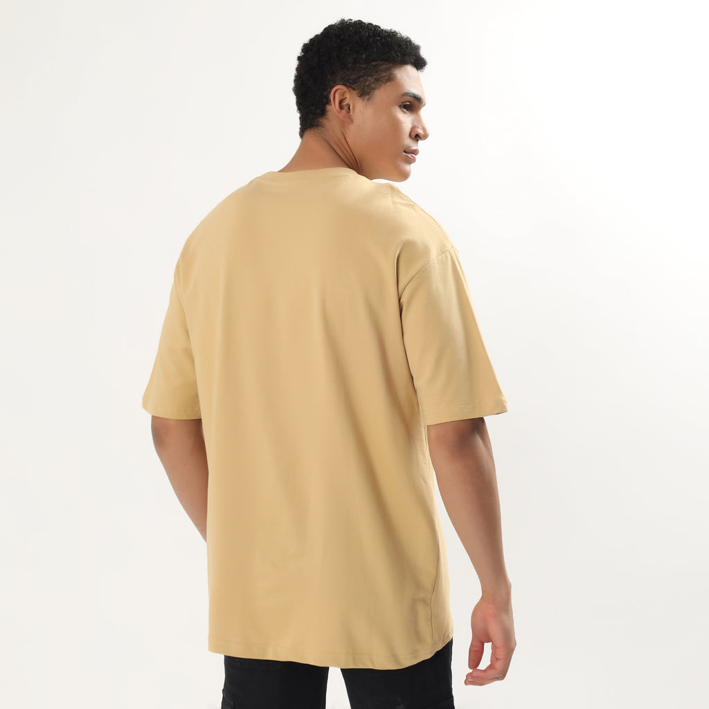 Biege t-shirt men