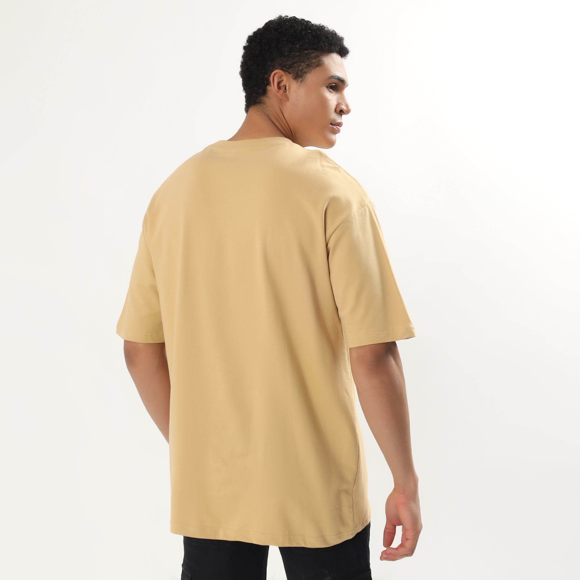 Biege t-shirt men