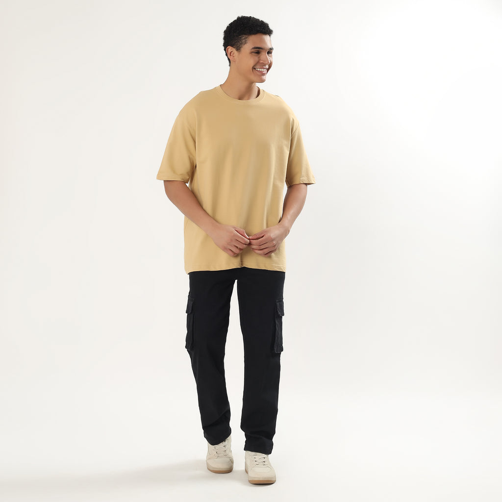 Biege t-shirt men