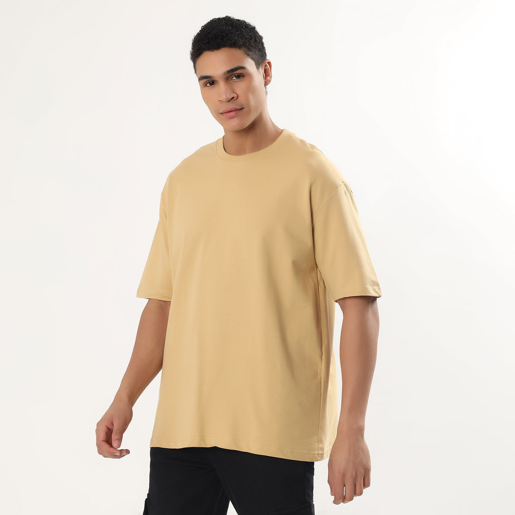 Biege t-shirt men